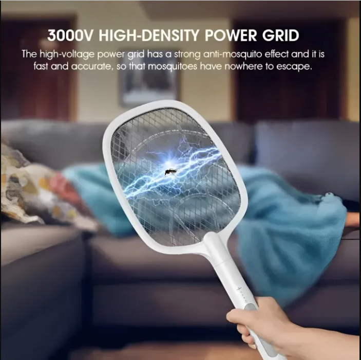 100% imported 2in1 Rechargeable mosquito killer racket 2 in 1 and night lamp Mosqutio killer